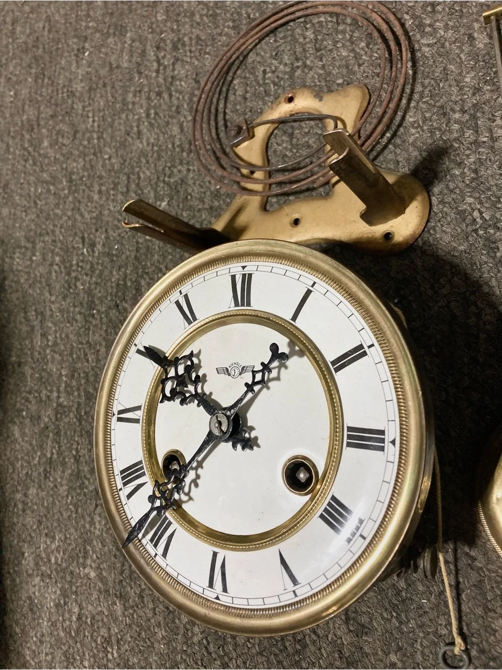 Kienzle Vienna Regulator Clock Movement with Pendulum